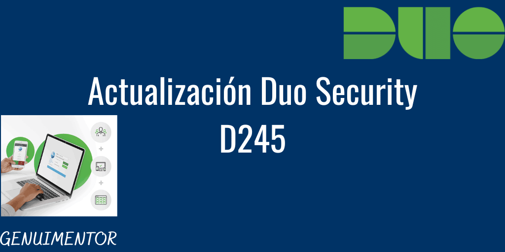 Actualización Duo 245