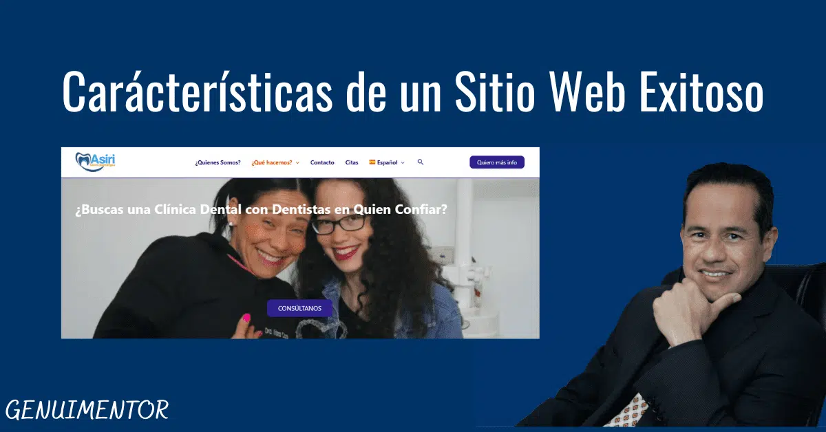 Características de un sitio web exitoso